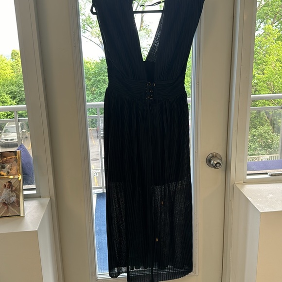 Sabina Musayev Never worn pleated dress. Black. - Picture 5 of 13